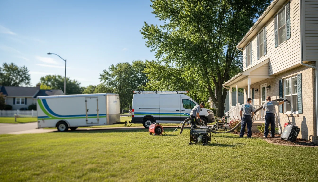 Flooded Basement Restoration And Cleanup With Repair in Exeter, NE near me